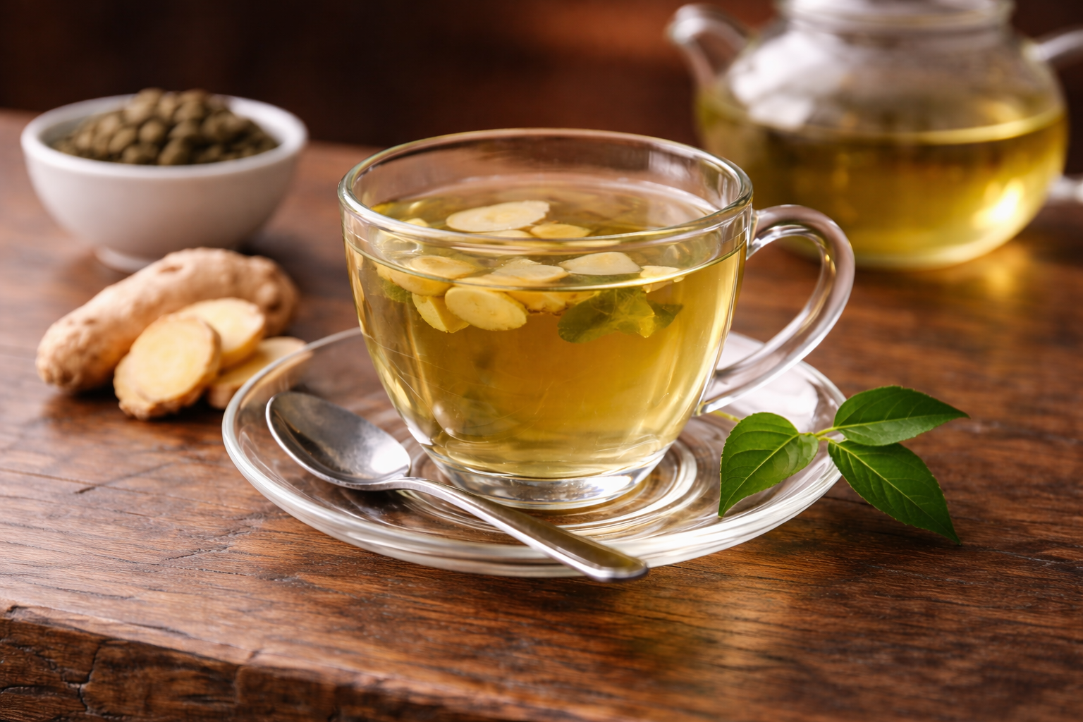 Ginger Green Tea